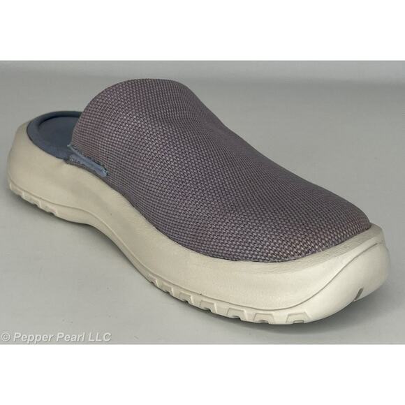 Women's Size 7 Blue Clog Mule Comfort Slip On Casual Walk Work Slip Resistant - Picture 4 of 11